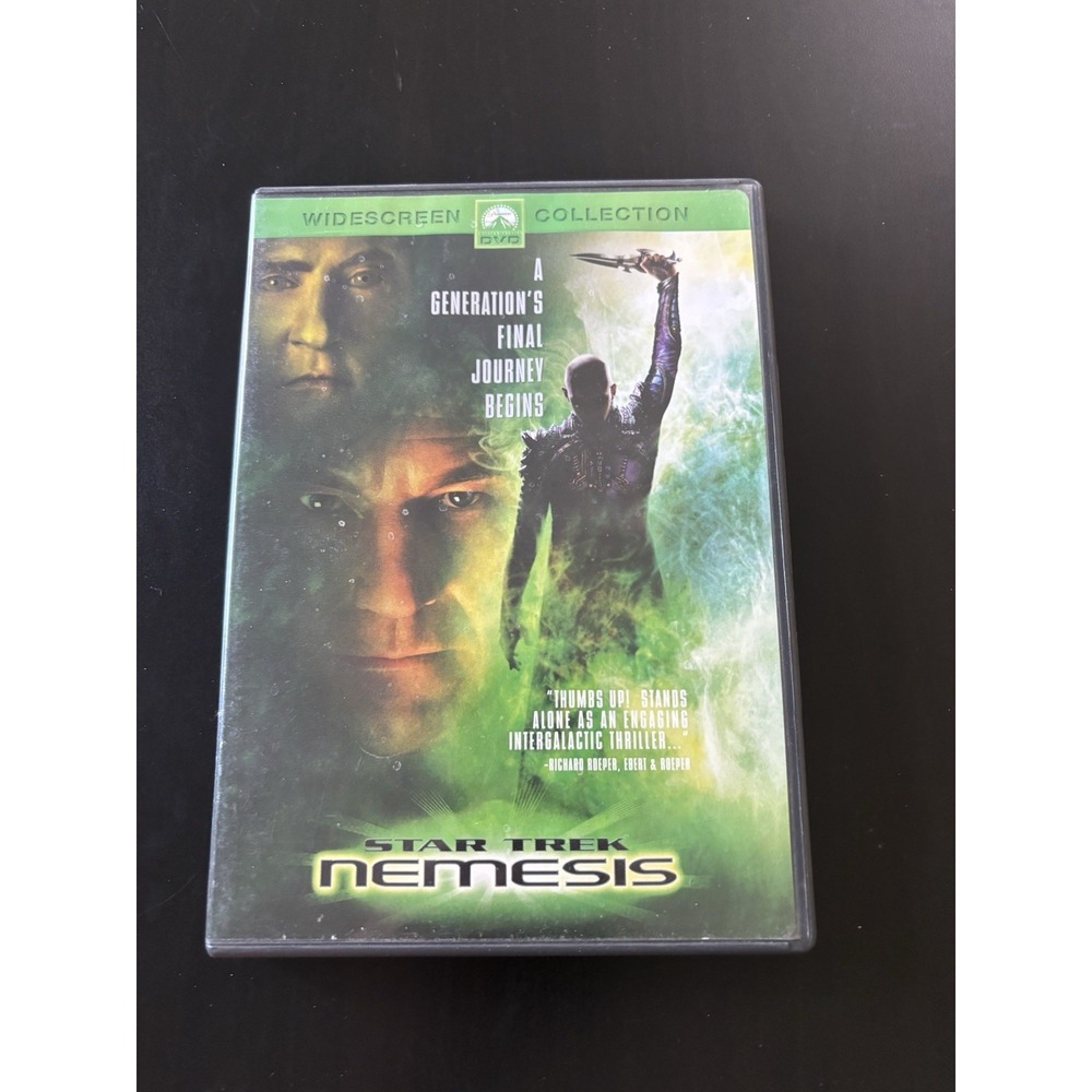 Star‎ Trek Nemesis - DVD - Movie Sci-fi Levar Burton Patrick Stewart